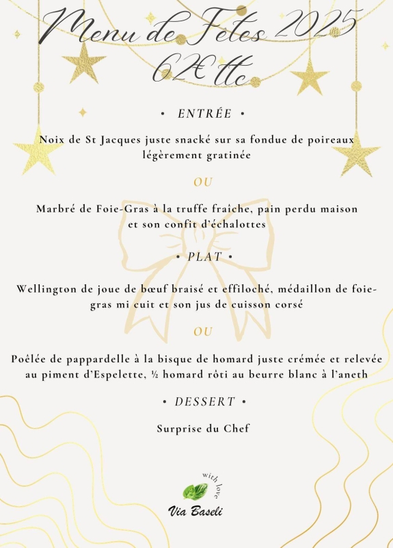 Repas de groupe - Via Baseli- Restaurant Cabriès - Restaurant à Cabriès